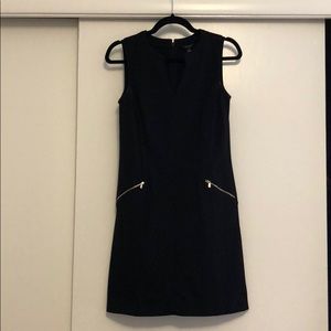 Black Ann Taylor mini dress